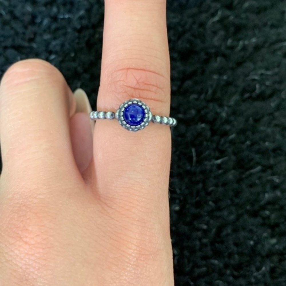 Pandora birthstone September ring retired
